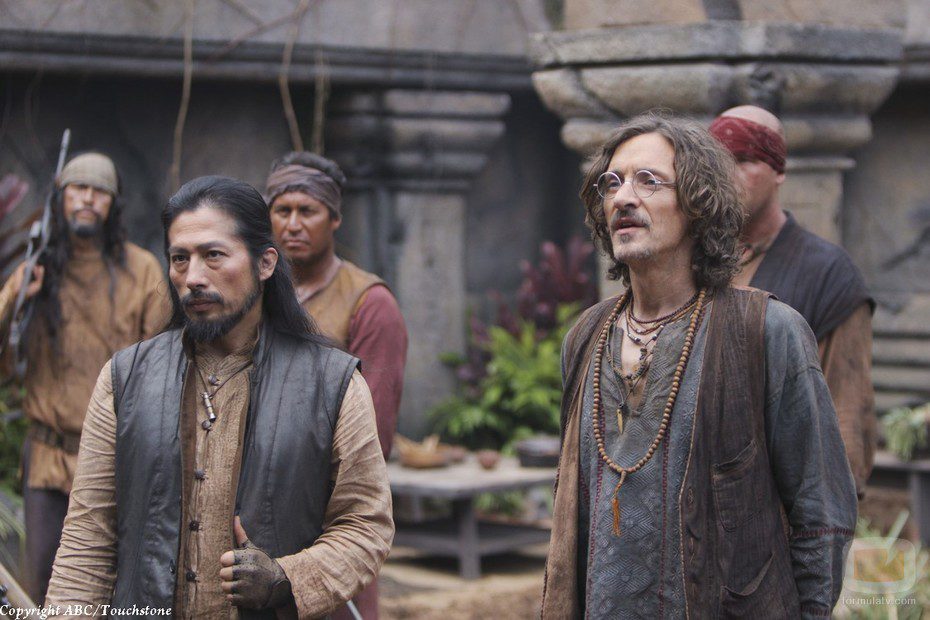 Hiroyuki Sanada y Sean Whalen en la sexta temporada de 'Perdidos'