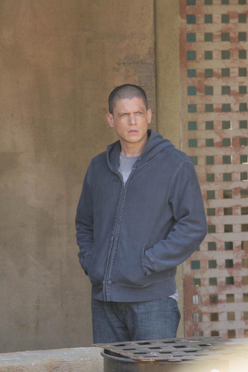Michael Scofield en uno de los capítulos de 'Prison Break'