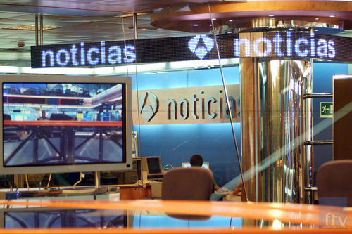 Uno de los set de 'Antena3 Noticias'