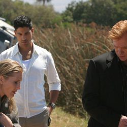 Adam Rodriguez y David Caruso en 'CSI: Miami'