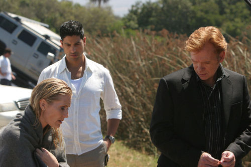 Adam Rodriguez y David Caruso en 'CSI: Miami'
