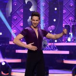 Juan García durante la gala de 'MQB'