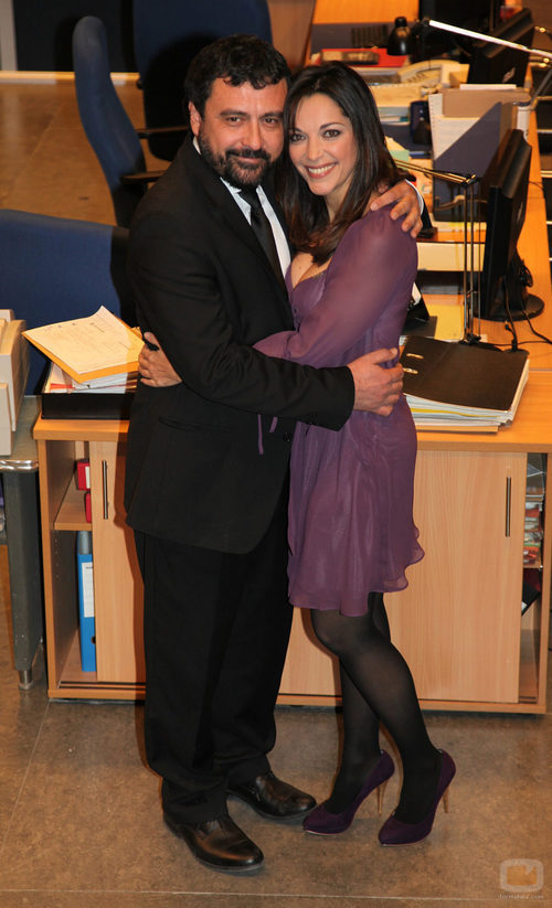 Paco Tous y Cristina Plazas