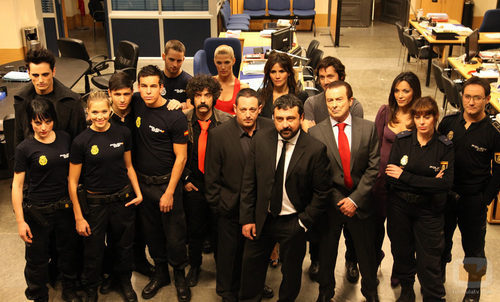 Los hombres de Paco al completo