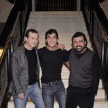 Juan Diego, Mario Casas y Paco Tous