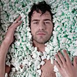 Juan García en la bañera