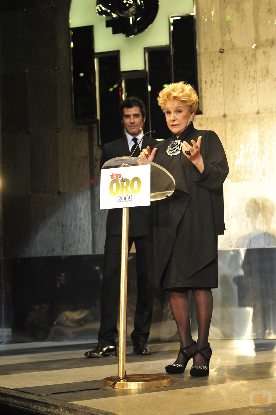 Lola Herrera recibe el TP 2009 Toda una vida