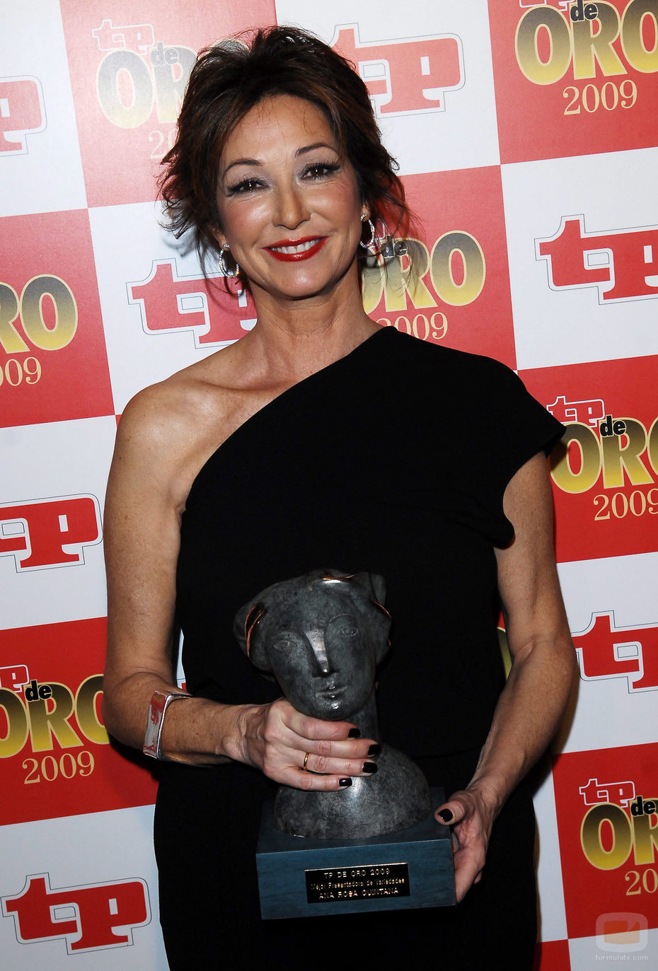 Ana Rosa Quintana: TP de Oro 2009 a la Mejor Presentadora de Variedades