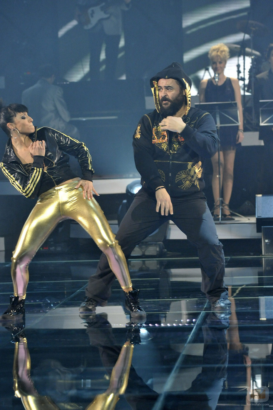 El Sevilla bailando 'urban dance' en 'MQB'