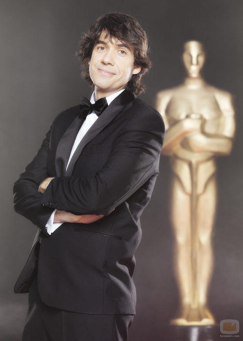 Antonio Muñoz de Mesa en los Oscar 2010 de Canal+