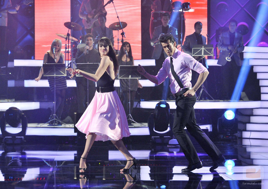 Víctor Janeiro baila rock and roll en la gala 5 de 'MQB'