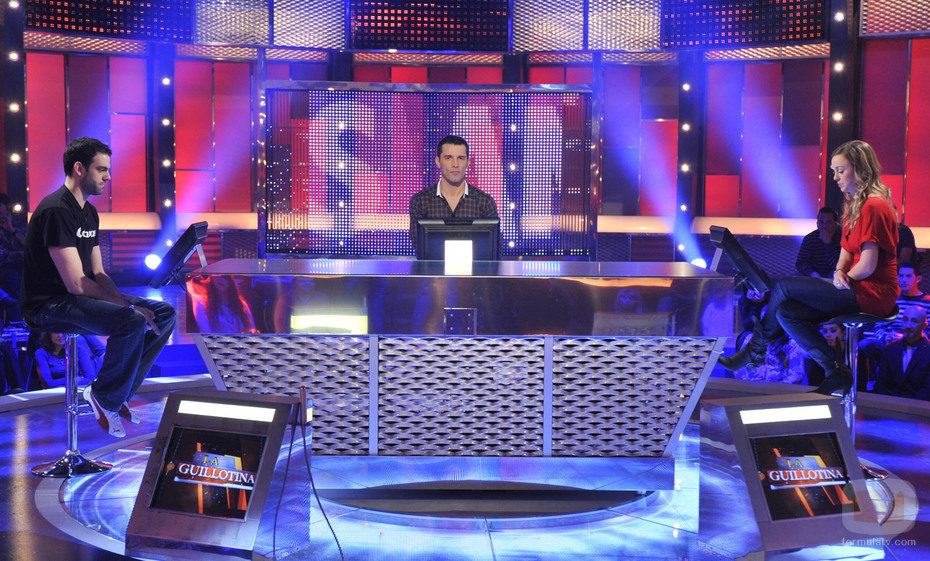 Jesús Vázquez durante 'La guillotina'