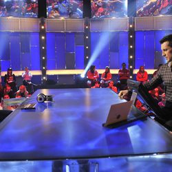 Jesús Vázquez en un momento de 'La guillotina'