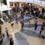 Flashmob de 'Glee' en Príncipe Pío