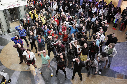 Flashmob de 'Glee' en Madrid