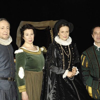 Foto de los actores de la obra de "Estudio 1"