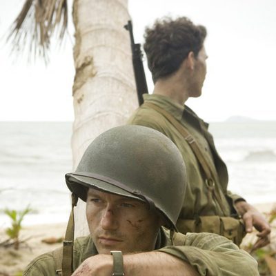Robert Leckie descansa en 'The Pacific'
