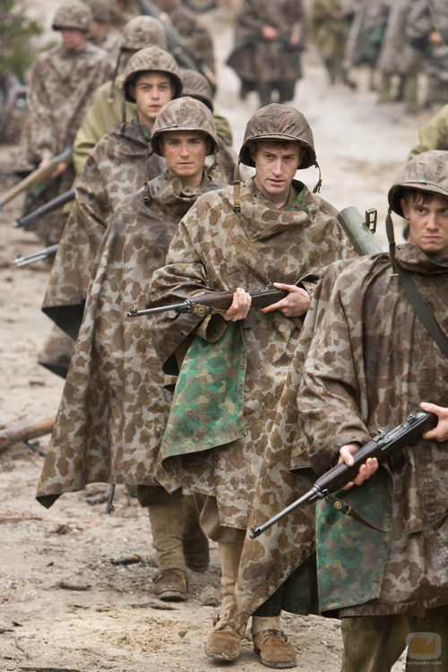 Soldados en 'The Pacific'