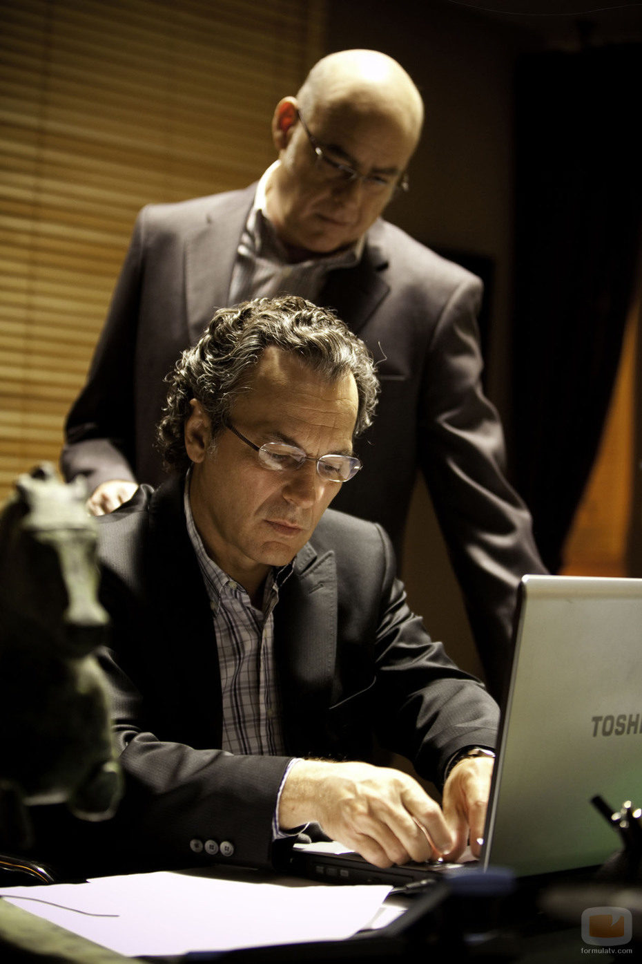 Aitor Mazo y José Coronado