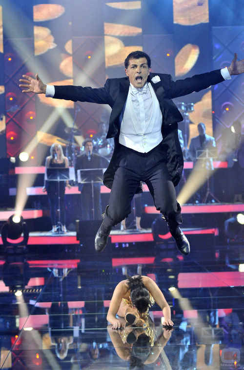 Miguel Ángel Nadal bailando un 'broadway' en 'MQB'