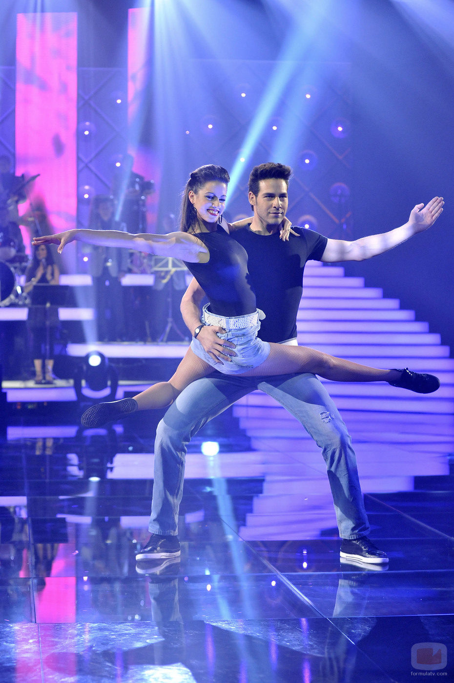 Juan García baila un rock and roll en 'MQB'