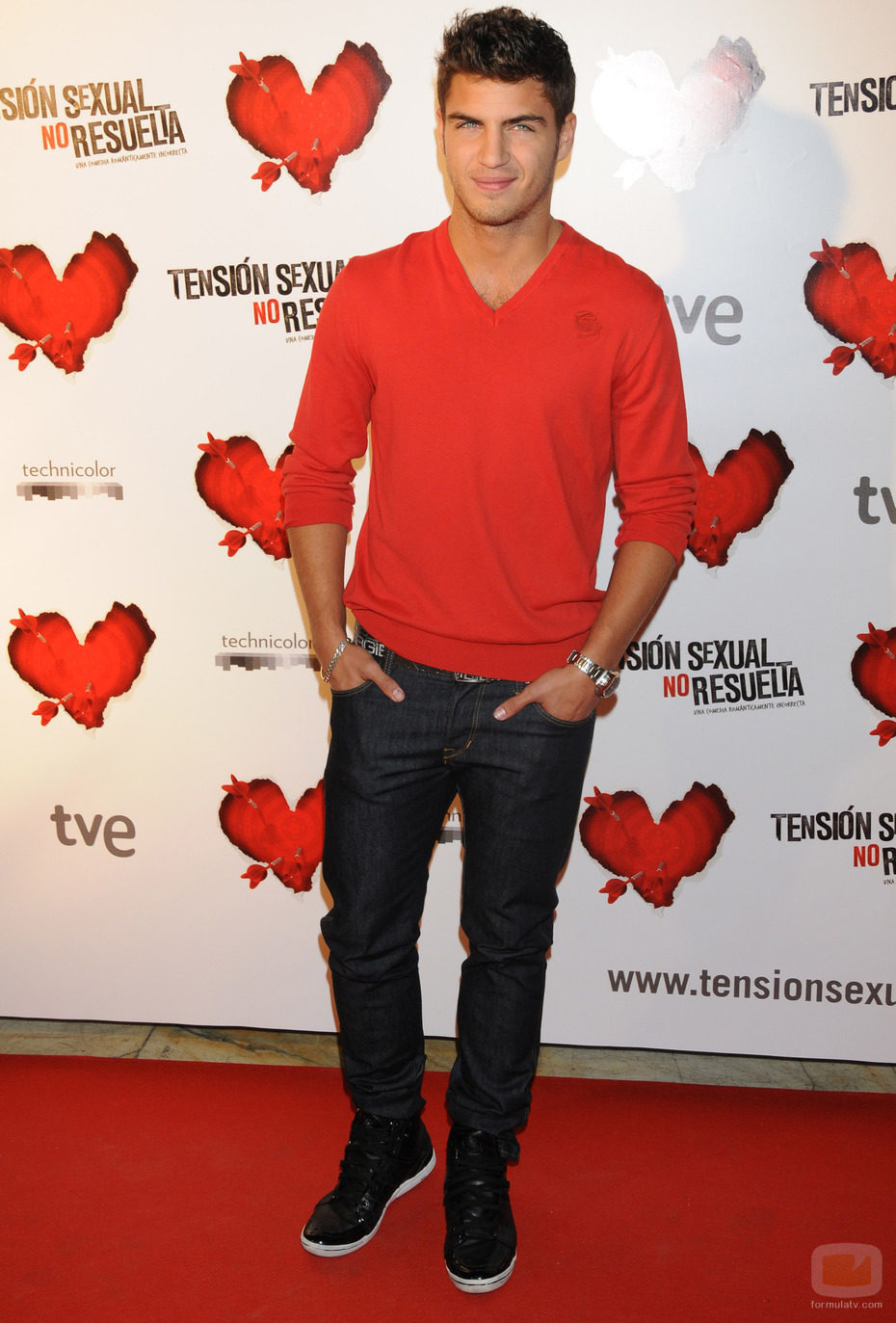 Maxi Iglesias en la premiere de "Tensión sexual no resuelta"