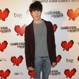 Javier Calvo en la première de la nueva película de Miguel Ángel Lamata