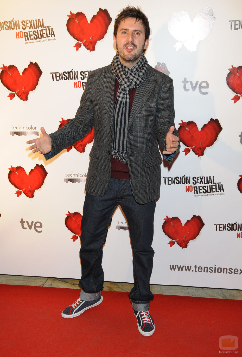 Presentación de la película "Tensión sexual no resuelta" con Julián López