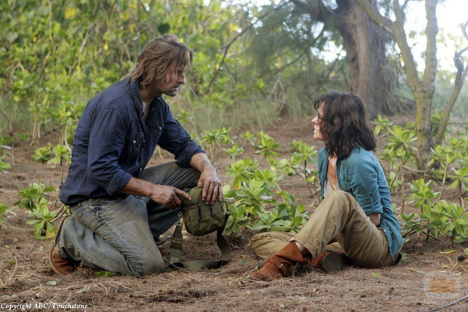 Josh Holloway y Sheila Kelley