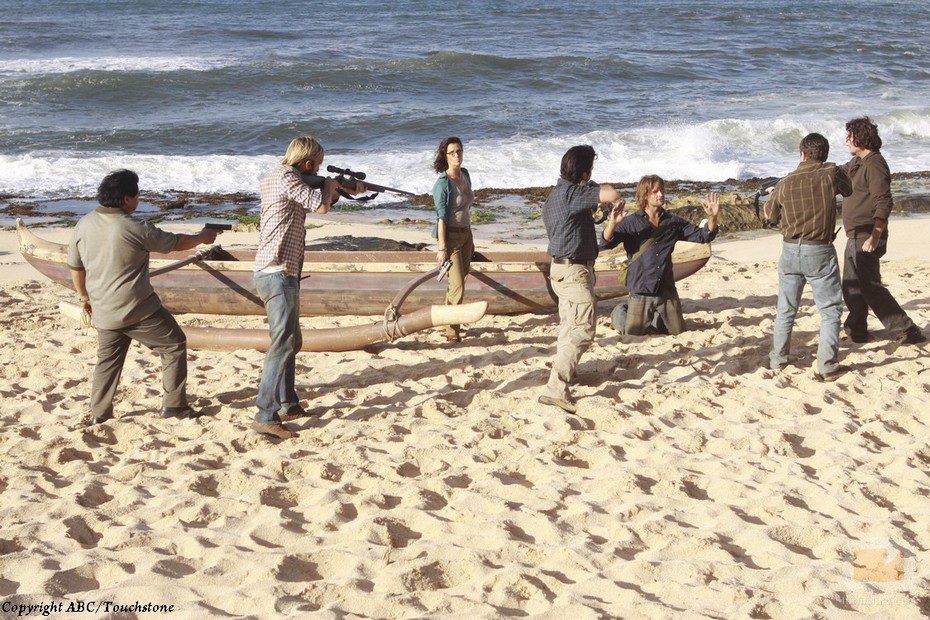 Sawyer es capturado por los hombres de Widmore