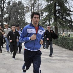 Grabación de la promo de 'Aída'