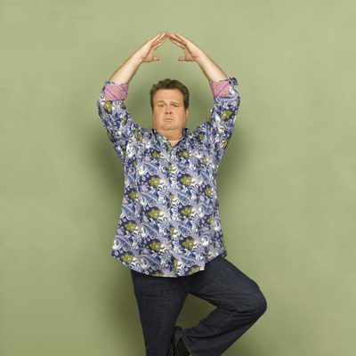 Cameron Tucker haciendo el ganso