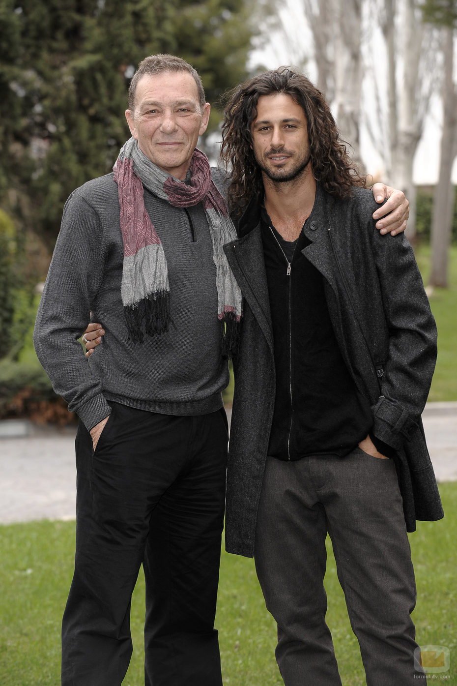 Hugo Silva y Héctor Colomé