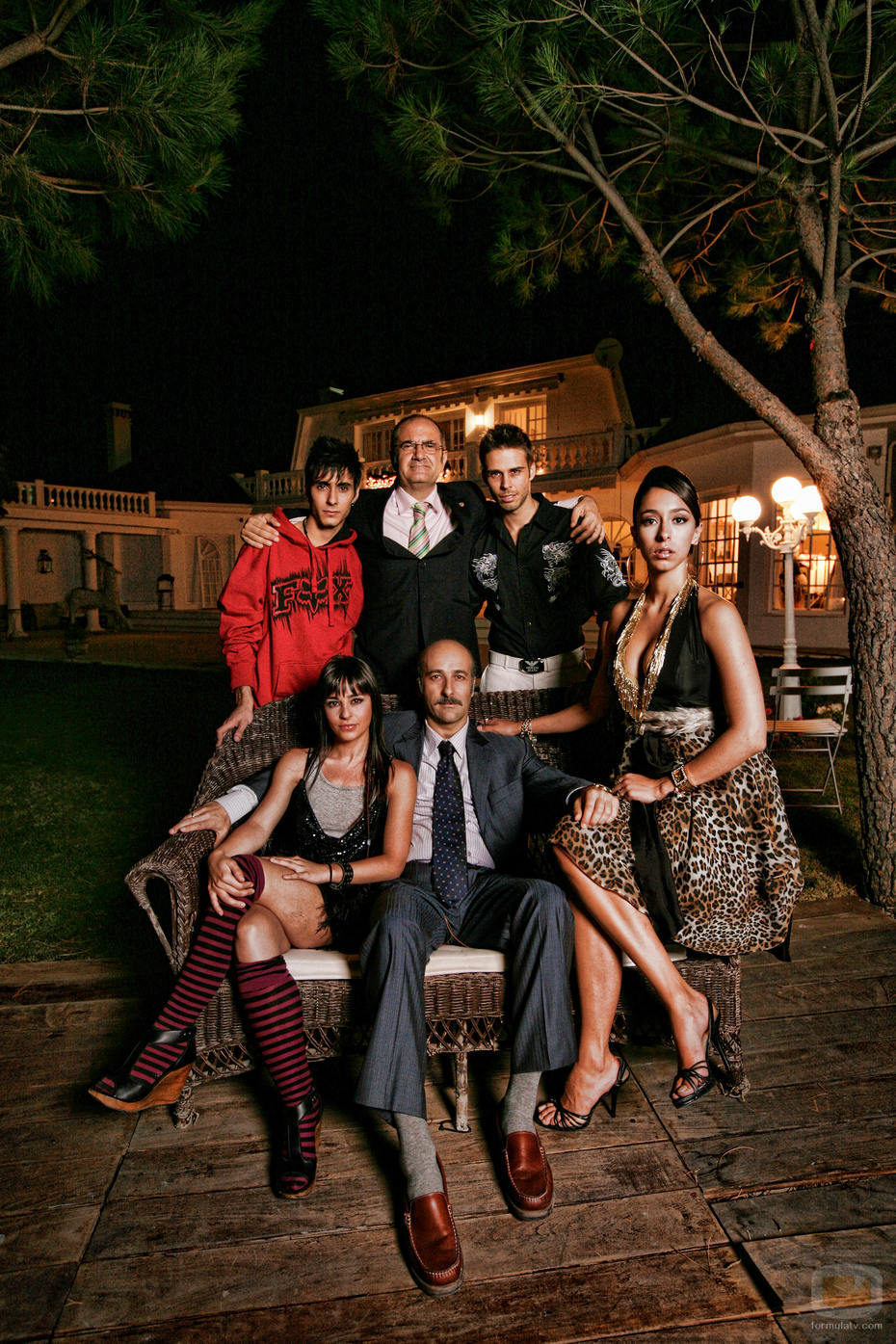 Familia de "El Gordo: Una historia verdadera"