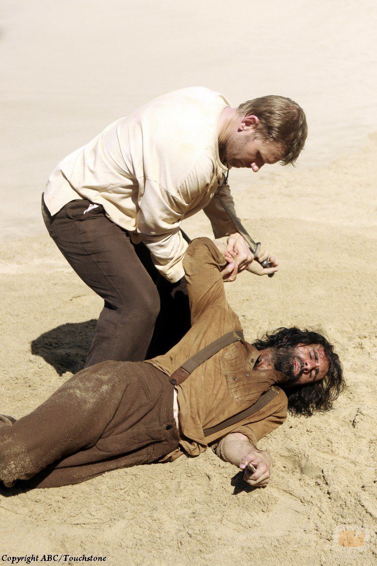 Jacob reduce a Richard Alpert en 'Perdidos'