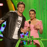 Cory Monteith y Lea Michelle
