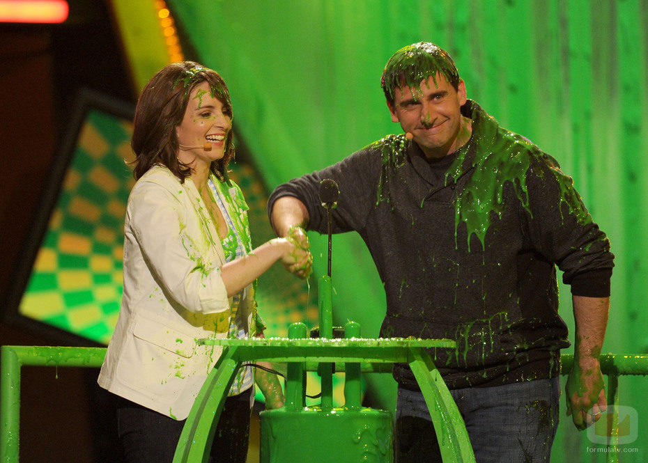 Tina Fey y Steve Carrell