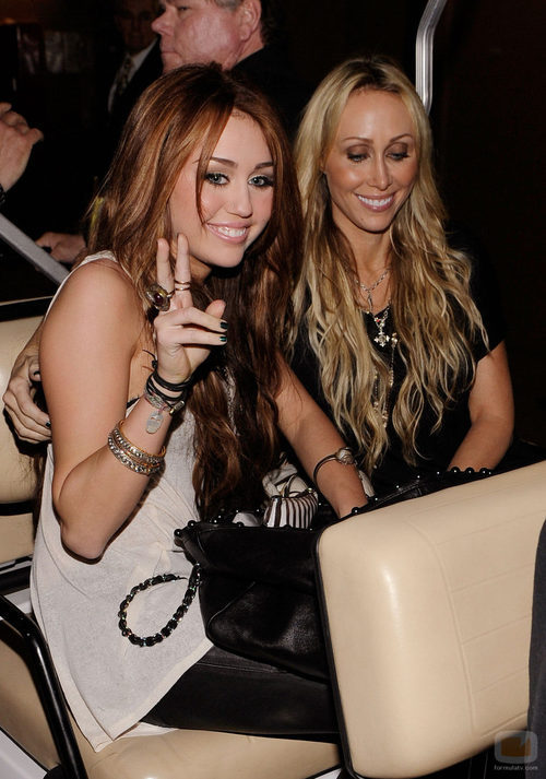Miley Cyrus y Leticia 'Tish' Cyrus