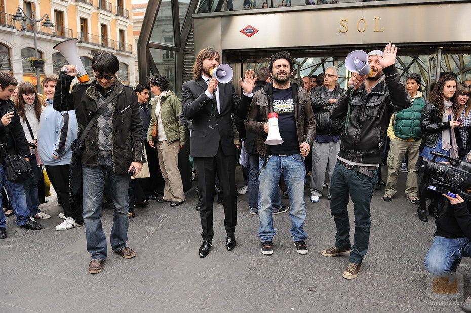 Santi Millán promociona 'UAU!' en Sol