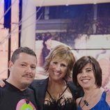 Jorge Berrocal, Silvia Casado y Mercedes Milá