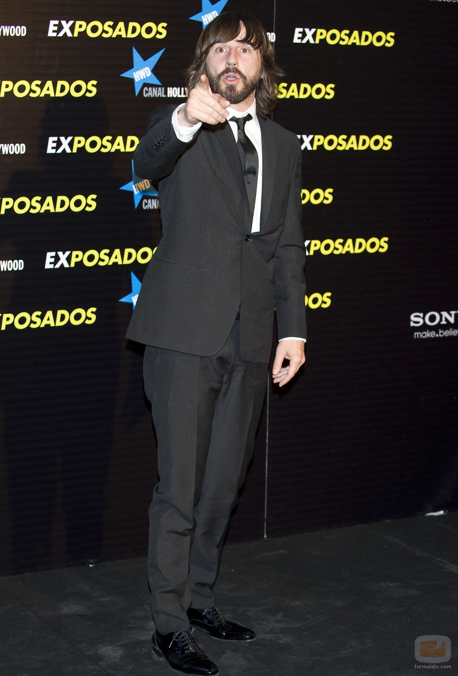 Santi Millán en la presentación de 'Exposados'