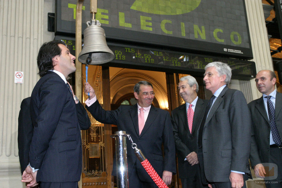 Telecinco sale a bolsa