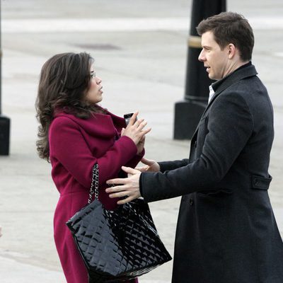 America Ferrera y Eric Mabius en Londres