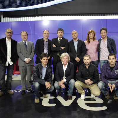 Equipo de MotoGP 2010 en TVE