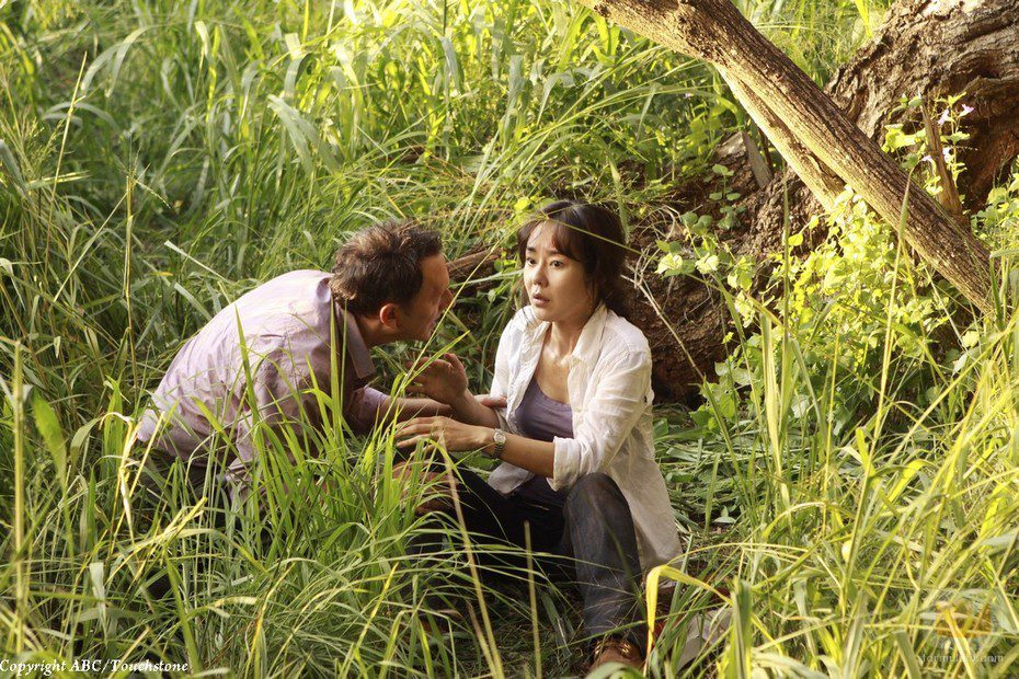 Sun y Ben Linus en 'The Package'