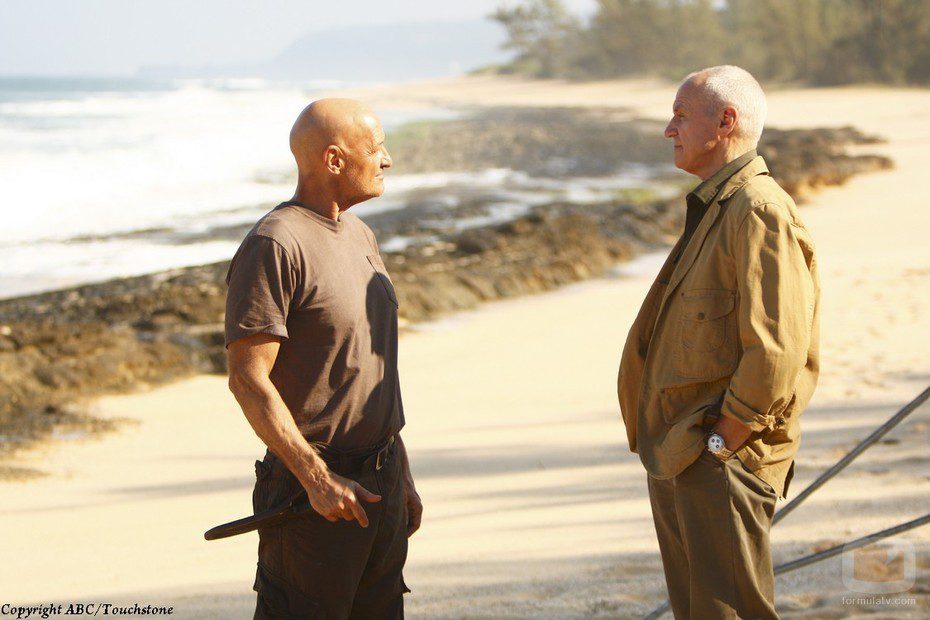 Terry O'Quinn y Alan Dale en 'The Package'