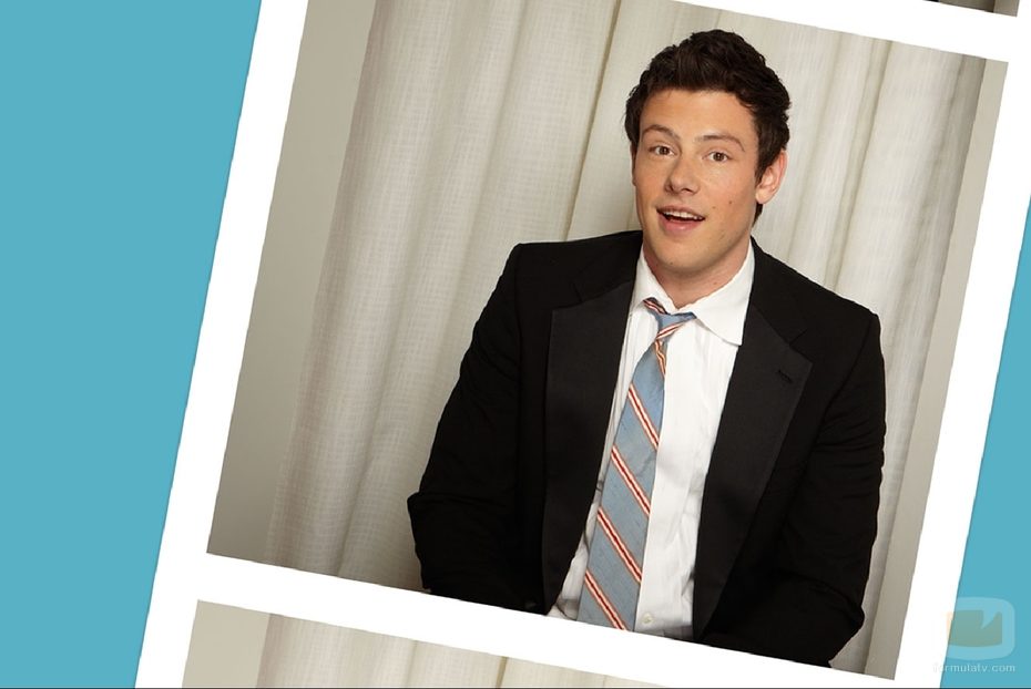 Cory Monteith en el fotomatón