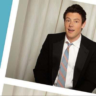 Cory Monteith en el fotomatón