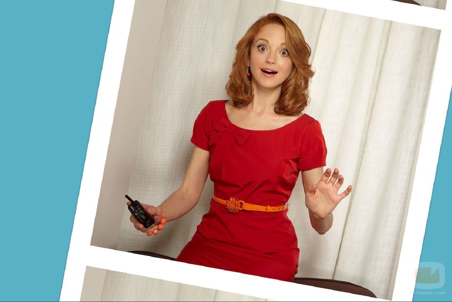 Jayma Mays sorprendida