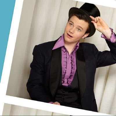 Chris Colfer con sombrero